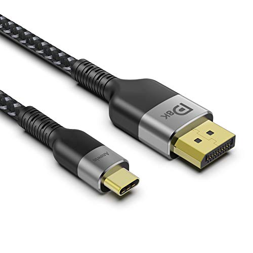 USB C to DisplayPort 8K, Answin 6FT 8K (4K@60Hz/144Hz/120Hz, 2K