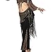 ZLTdream Women's Belly Dance Hip Scarf Highlights cloth With Long Tassels