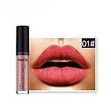LUNIWEI Waterproof Matte Liquid Lipstick Long Lasting Lip Gloss Lipstick