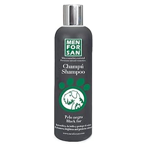 MENFORSAN Champú Perros Pelo Negro –  300 ml