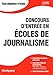 Concours d'entrée en écoles de journalisme by 