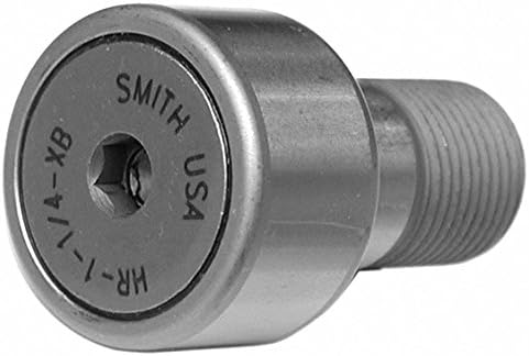 1.6250" Roller Dia. Flat Heavy Stud Cam Follower;Hex Socket Face Design