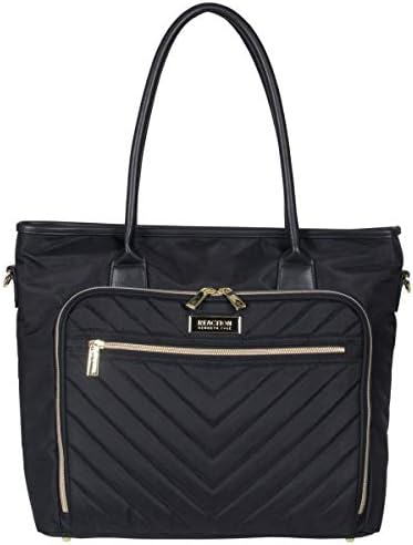 Kenneth Cole Reaction Chevron 15" Laptop & Tablet Business Tote with Removable Shoulder Strap 2 Kenneth Cole Reaction Chevron 15" Laptop & Tablet Business Tote with Removable Shoulder Strap