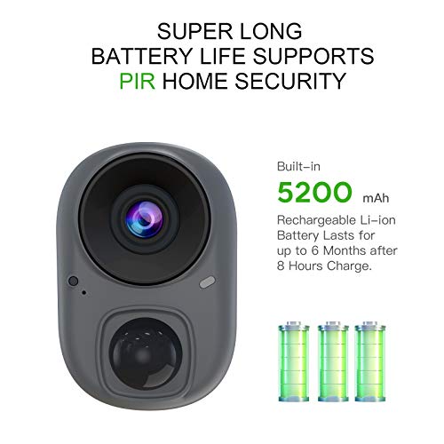 Wireless Battery Home Security Camera,Smart Home Outdoors/Indoors