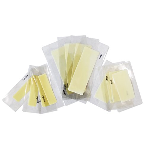 Parissa Wax Strips Assorted Sizes, Hair Removal Waxing Kit Sensitive