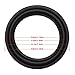 Bluecell 2pcs Black Color 6” Rubber Speaker Edge Surround Rings Replacement Parts for Speaker Repair or DIY (6