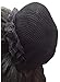 KKTOCHVC Women Bun Dancer Hairnet for Ballet, Skating - 5pcs Black With Lace & No Drawstring