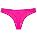 ANZERMIX Womens Invisibles Thong Panty Pack of 6