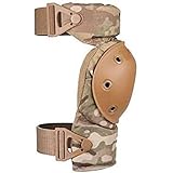 ALTA 52913.16 AltaCONTOUR Knee Protector Pad, MultiCAM Cordura Nylon Fabric, AltaLOK Fastening, Flexible Cap, Round, Coyote