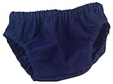 Juxby Kids Baby-Boy's Solid Navy Diaper Cover-18m