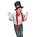 4E's Novelty Christmas Snowman Kit Costume Accessory Set, Christmas Hat, Carrot Nose, Scarf