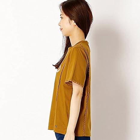 Amazon アーノルドパーマー タイムレス レディース Arnold Palmer Timeless レースラインtシャツ 47カーキ 3 L Tシャツ カットソー 通販