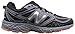 New Balance Men's 510v3 Trail Running Shoe, Black/Grey, 10.5 D US