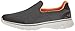 Skechers Performance Men's Go Walk 4 Incredible Walking Shoe, Charcoal/Orange, 12 M US