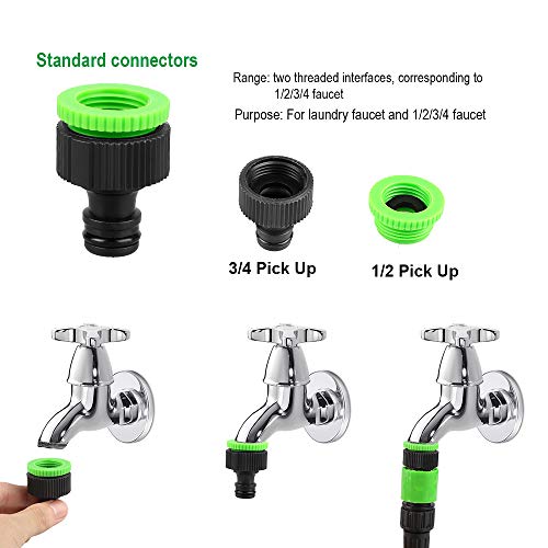 Vivibel Flexibler Gartenschlauch, Gartenschlauch 30M 100FT, Latex Gartenschlauch Dehnbar mit 7 Funktion Handbrause Gartenteich Schlauch Bewässungs Schlauch für Garten, Autowäsche, Yard(schwarz)