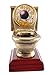 Decade Awards Bowling Toilet Bowl Trophy, Gold - Bowler Last Place Award - 5 Inch - Engraved Plate on Request