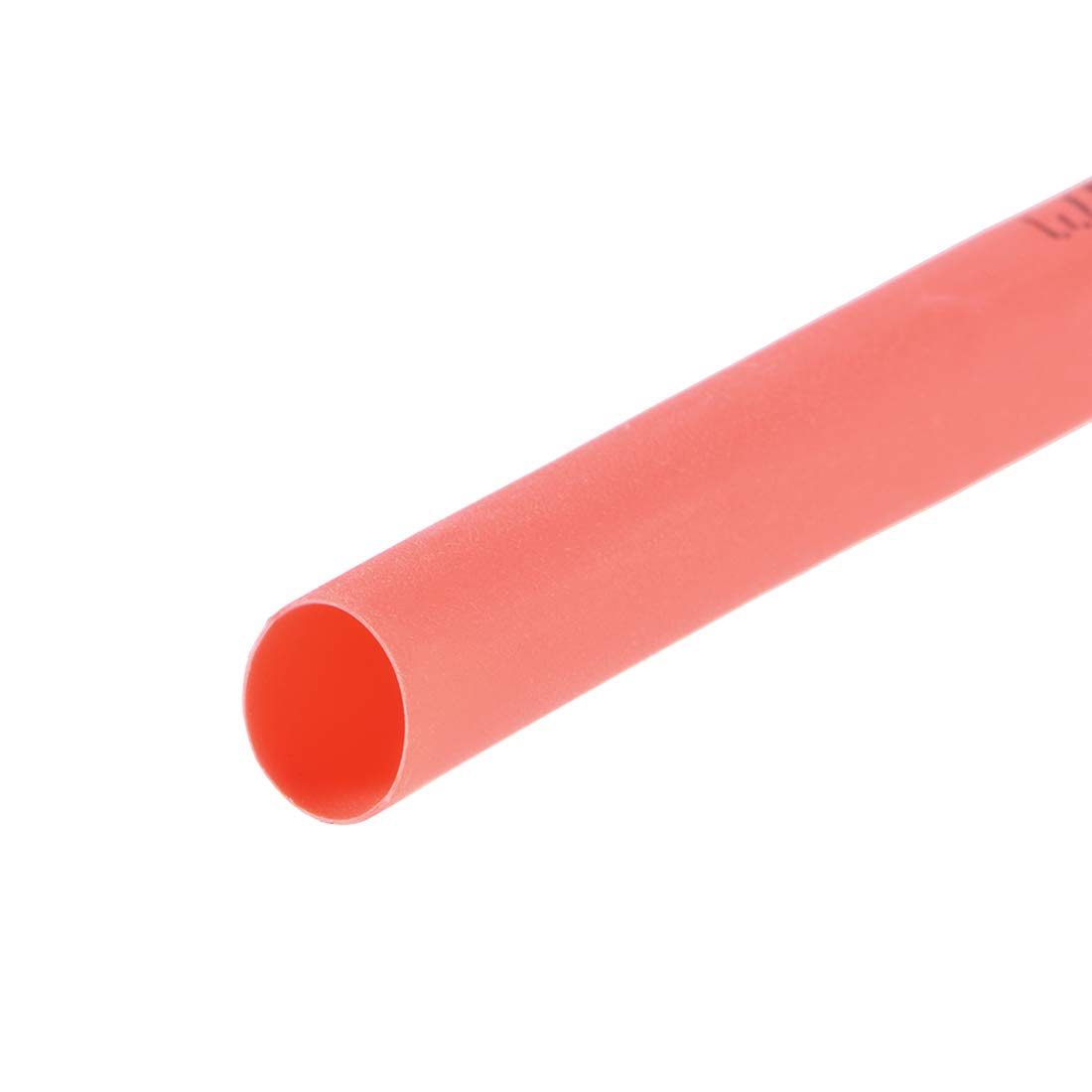sourcing map Heat Shrink Tubing, 1/4"(6mm) Dia 2:1 rate Shrinkable Tube Cable Sleeve 7m - Red