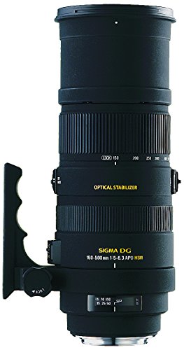Sigma 150-500mm F/5-6.3 Auto Focus APO DG OS HSM Telephoto Zoom Lens For Canon Digital SLR Cameras