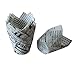 ieasysexy White Newspaper Tulip Standard Cupcake Liners Wrappers,2