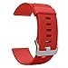 Fitbit Blaze Accessories Classic Band Small, UMTele Soft Silicone Replacement Sport Strap Band with Quick Release Pins for Fitbit Blaze Smart Fitness Watch Orange Red, Frame Not Included (5.5