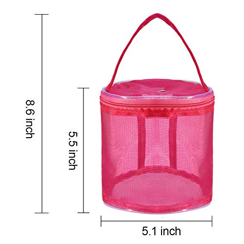 2 Storage+Baskets+Knitting+Plastic+Traveling