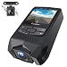 Crosstour Dual Dash Cam Front and Rear FHD 1080P Mini in Car Camera with Parking Monitoring,G-Sensor,WDR,Night Vision, Motion Detection, Loop Recording, Screen Rotation (CR600)
