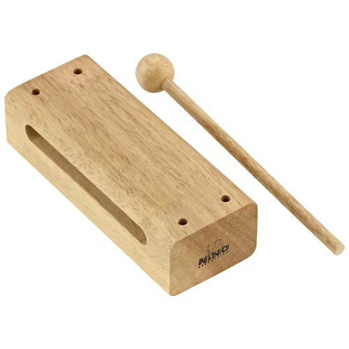 Nino Percussion NINO21 Medium Woodblock, Natural Finish - Thumbnail 2