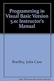 Instructor's Manual: Im Programming Visual Basic V5.0 by 