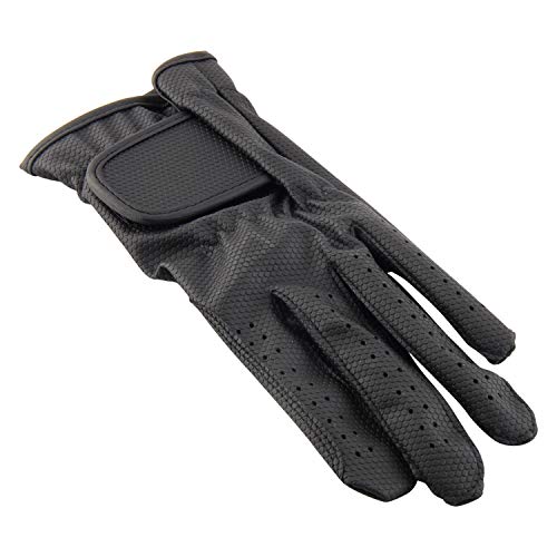 Allness Leather Equestrian Horse Riding Gloves for Men (X Large) - Thumbnail 2