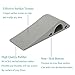 Decorative Door Stopper with Free Bonus Holders, Rubber Door Stop Works on All Floor Surfaces, Fixed The Door (3Pcs, Gray)