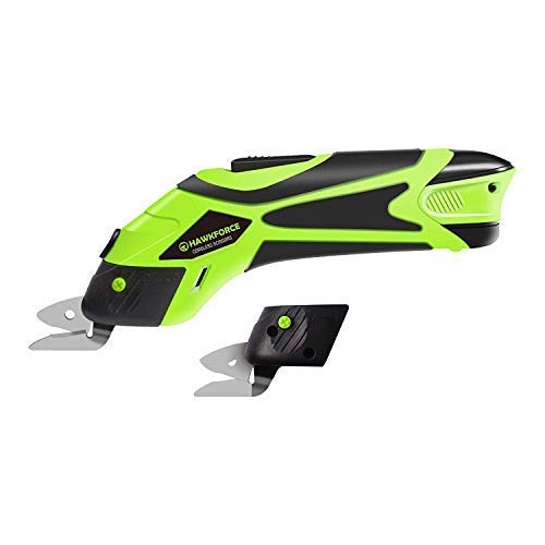 Two Replacement Scissors Blades for Hawkforce 4V Lithium Ion Cordless Electric Scissors Cloth Cutter