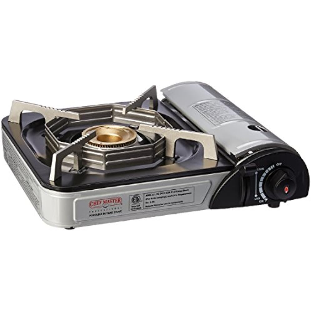 ChefMaster 90011 1Burner Butane Countertop Range 9, 925 BTU Camping