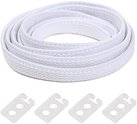 NEXARY No Tie Elastic Shoe Laces Shoelaces Textile + Rubber