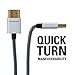 Sanus Super Slim 8' HDMI Cable - 8 Feet - 18 Gbps High-Speed Supports Full 1080P, 4K, UltraHD, 3D, Ethernet, and Audio Return Channel - SOA-SH8