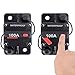 MASO 100 Amp Waterproof Car Circuit Breaker with Manual Reset Suitable for Motor Auto Car Marine Boat Bike Stereo Audio 12V-24V DC