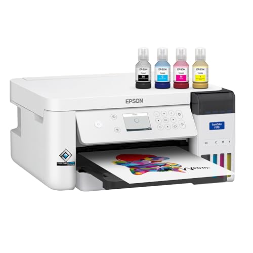 Epson SureColor F170 Dye-Sublimation Printer – Compact 8.5" x 11" Format –