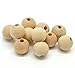 Dealglad 200Pcs 10mm Wooden Beads, Unfinished Natural Wood Spacer Beads Wooden Loose Beads for Crafts DIY Jewelry Making