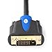 SHD 10ft DVI Cable, DVI-D Dual Link Male to Male Monitor Cable for PC, HDTV, Projector