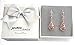 Jechin Women's Rose Gold Plated Skeleton Dangle Earrings
