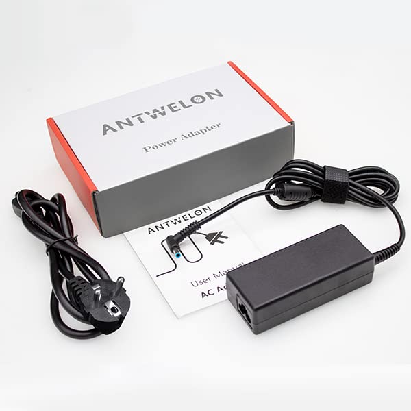 65W 45W Laptop Ladegerät Netzteil 19,5 V 3,33 A für Hp Laptop Ladekabel Elitebook 840 850 G8 Pavilion X360 11 13 14 15 17 Envy Probook 430 450 250 G3 G4 G5 G6 ANTWELON Netzteil AC Adapter 4,5mm 5