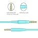 Sqrmekoko QuietComfort 45 Inline Micphone Volume Remote Audio Cable Compatible with Bose SoundTrue Soundlink QC25 QC35 QC35II QC45 OE2 OE2i On-Ear 2 Headphoes (Green)