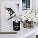 Scented Candles Soy Candle, Anxiety Reducer, Stress Relief Basil Flowers, Aromatherapy Organic Massage Candles, Clean Long Burning, Hand Poured Natural Soy Wax, Strong Fragrance For Home Decoration