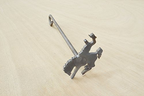 The Leather Guy Branding Iron Bucking Bronco Steak Brand Western Cowboy 3 1/2