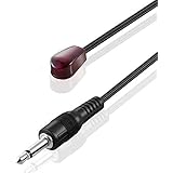 IR Infrared Emitter Extender Cable Extension Single HeadEye 3.5mm Jack Infrared Red Transmitter Blaster Eye Wire Cord Compati