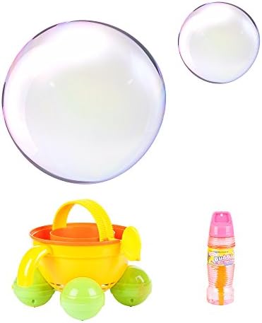 Bubble Toy Machine โ Automatic Durable Bubble Blower for Kids โ Simple and Easy To Use Bubble Blower - More Than 500 Bubbles per Minute โ Outdoor and Indoor Bubble Machine