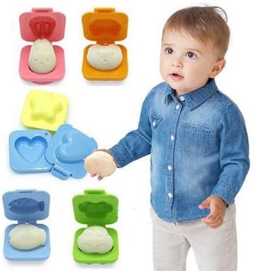 Best Quality - Egg & Pancake Rings - 1Pcs Boiled Egg Mold Cute Cartoon 3D Egg Ring Mould Bento Maker Cutter Decorating Egg Tool - by ABYSTEPS - 1 PCs