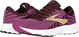 Brooks Womens Launch 6 Running Shoe - Aster/Fig/Gold - B - 8.0