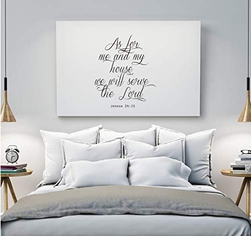 Pegatinas De Pared En Cuanto A Mí Y Mi Casa, Serviremos Al Señor