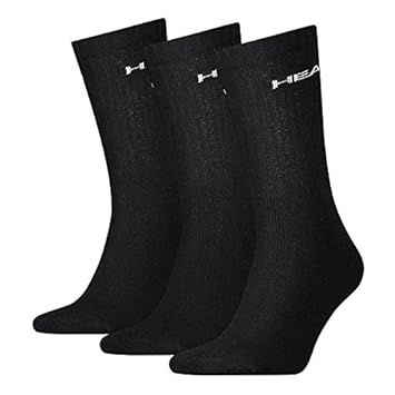 Head Crew 3P Calcetines, Hombre, Negro, 35/38: Amazon.es: Deportes y aire libre