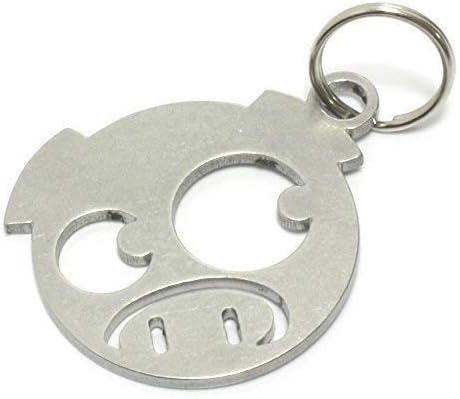 JDM - Drift Pig Key Ring Made of Stainless Steel Dub Tuning Japan
